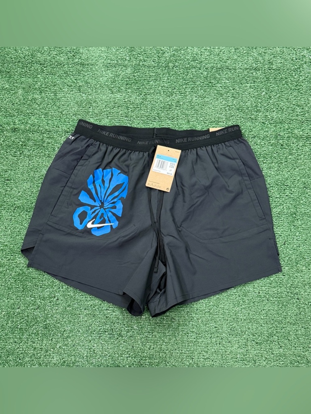 Nike Mens MED Run Division Stride 5” Brief Lined Running Shorts Black FV9612-010